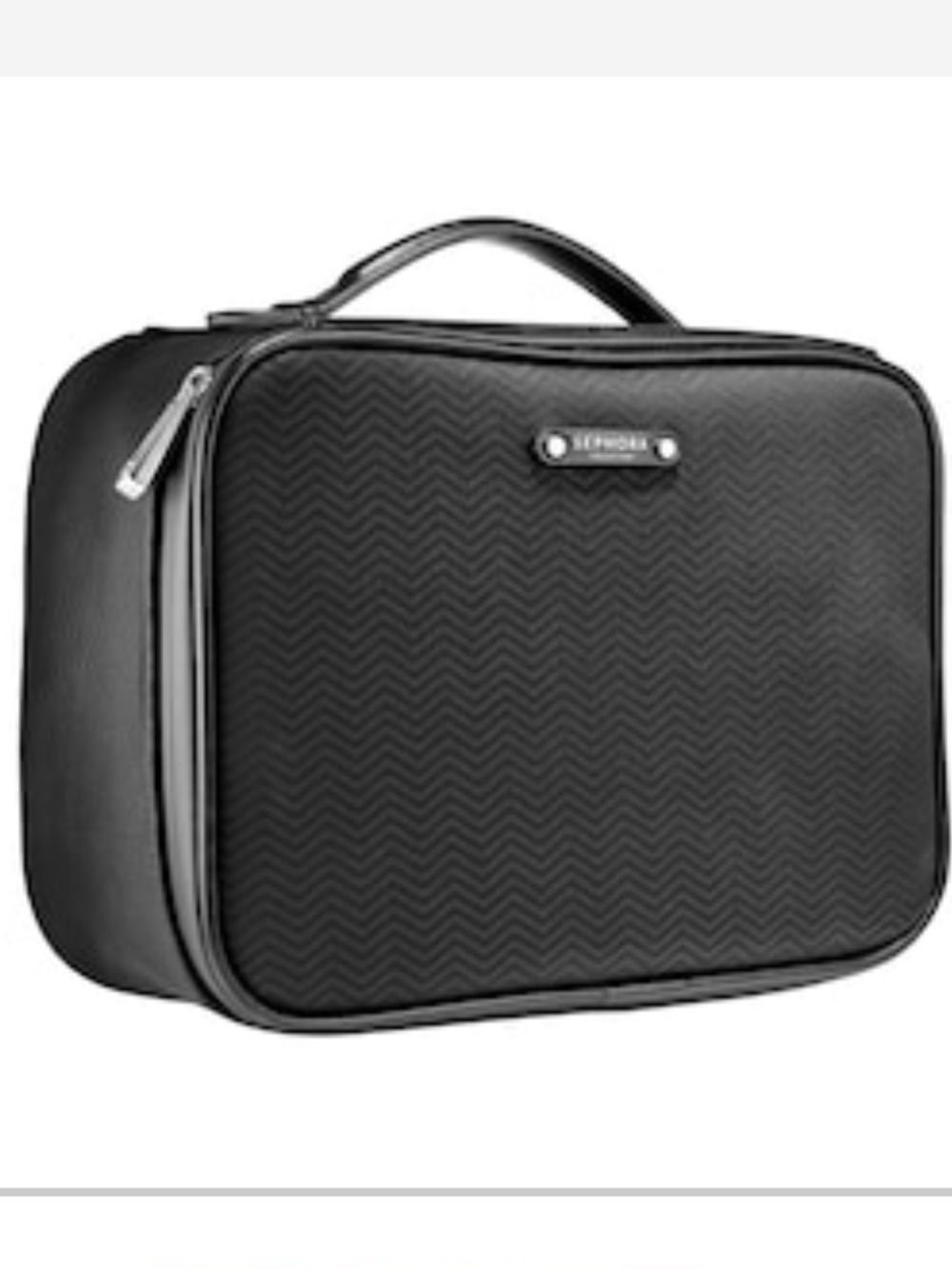 Sephora Collection Black Makeup Organizer Cosmetic Bag